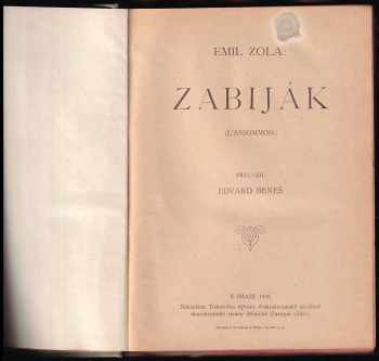 Émile Zola: Zabiják