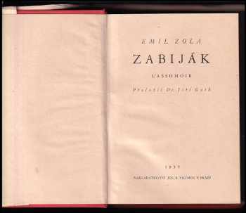 Émile Zola: Zabiják