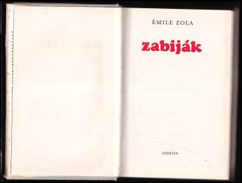 Émile Zola: Zabiják