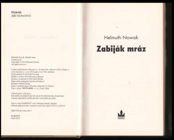 Helmuth Nowak: Zabiják mráz