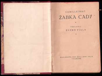 Camille Pert: Žabka Cady