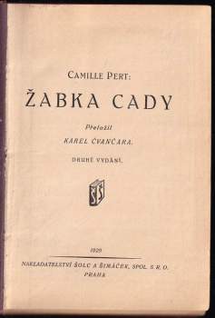 Camille Pert: Žabka Cady
