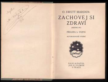 Orison Swett Marden: Zachovej si zdraví