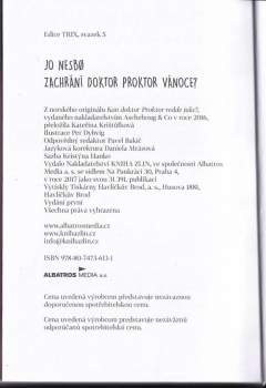 Jo Nesbø: Zachrání doktor Proktor Vánoce?