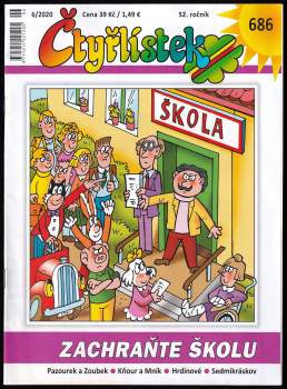 Zachraňte školu - Čtyřlístek 686
