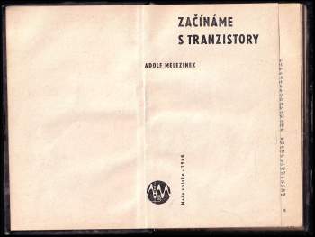 Adolf Melezinek: Začínáme s tranzistory