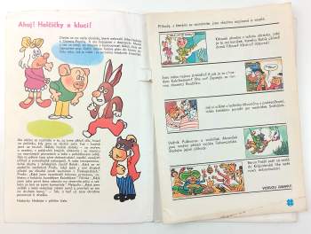 Ljuba Štíplová: Záhada bílého koně a čtyři další obrázkové příběhy - Čtyřlístek 35