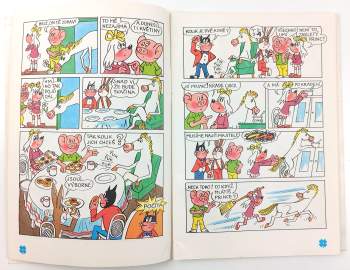 Ljuba Štíplová: Záhada bílého koně a čtyři další obrázkové příběhy - Čtyřlístek 35