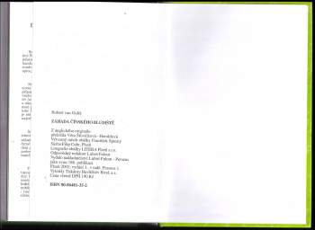 Robert van Gulik: Záhada čínského bludiště