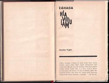 Jaroslav Foglar: Záhada hlavolamu