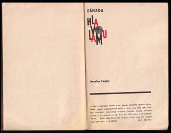 Jaroslav Foglar: Záhada hlavolamu