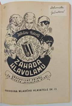 Jaroslav Foglar: Záhada hlavolamu