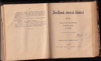 E. W Hornung: Jediná mezi tisíci