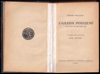 Edgar Wallace: Záhada podzemí