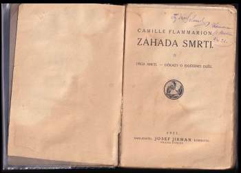 Camille Flammarion: Záhada smrti