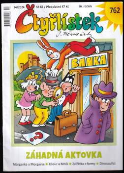 Záhadná aktovka  - Čtyřlístek 762