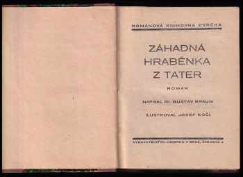Gustav Braun: Záhadná hraběnka z Tater