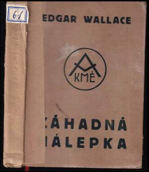 Edgar Wallace: Záhadná nálepka
