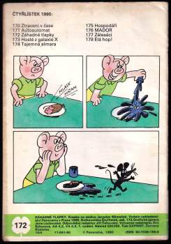 Ljuba Štíplová: Záhadné tlapky - Čtyřlístek 172