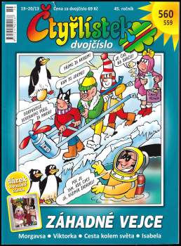 Záhadné vejce - Čtyřlístek 559-560