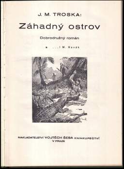 J. M Troska: Záhadný ostrov