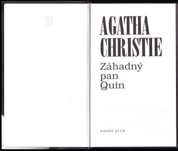 Agatha Christie: Záhadný pan Quin