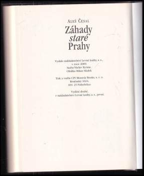 Aleš Česal: Záhady staré Prahy