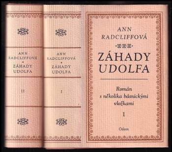 Ann Ward Radcliffe: Záhady Udolfa