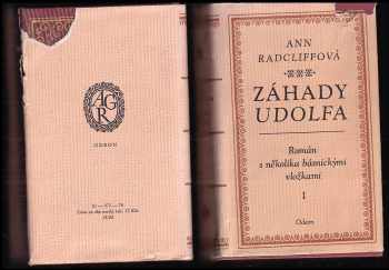 Ann Ward Radcliffe: Záhady Udolfa