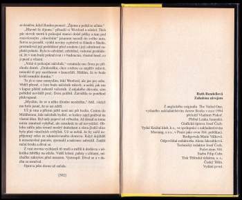 Ruth Rendell: Zahalena závojem