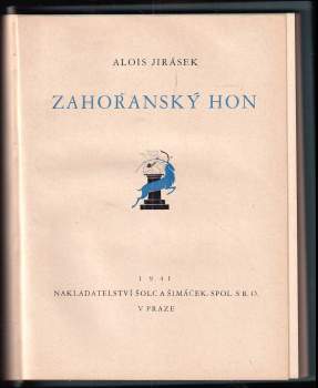 Alois Jirásek: Zahořanský hon