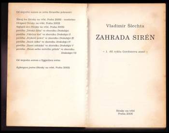 Vladimír Šlechta: Zahrada sirén