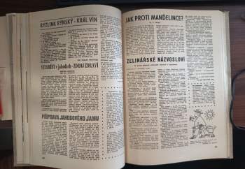 Jaroslav Halíř: ZAHRÁDKÁŘ - Časopis zahrádkářů, ovocnářů, vinařů ROČNÍK 1973 - 1982