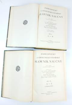 Zahradnický a ovocnicko-vinařský slovník naučný