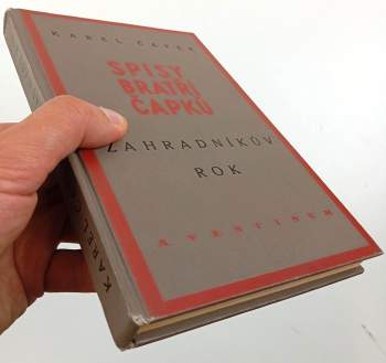 Karel Čapek: Zahradníkův rok - 1. VYDÁNÍ