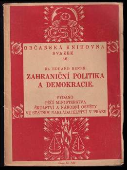 Zahraniční politika a demokracie