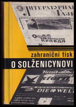 Zahraniční tisk o Solženicynovi