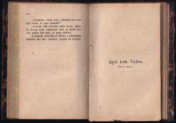 František Adolf Šubert: Zajetí krále Václava