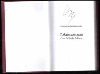 Alexandra David-Neel: Zakázanou zemí