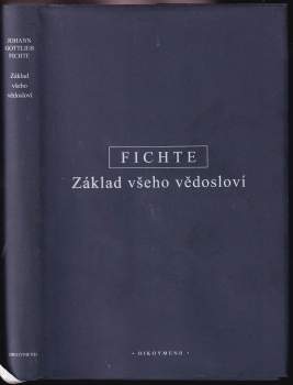 Základ všeho vědosloví jako rukopis pro vlastní posluchače
