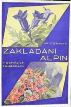 Zakládání alpin v domácích zahradách