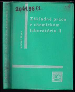 Základné práce v chemickom laboratóriu