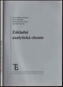 Základní analytická chemie pro studenty, pro něž analytická chemie není hlavním studijním oborem