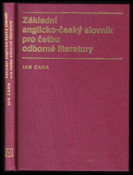 Základní anglicko-český slovník pro četbu odborné literatury