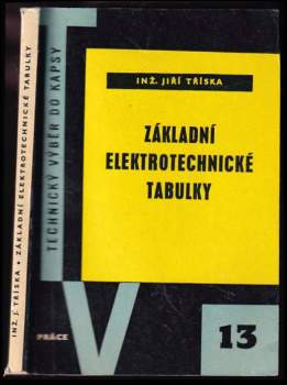 Základní elektrotechnické tabulky
