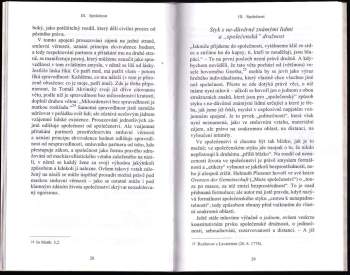 Josef Pieper: Základní formy sociálních pravidel hry