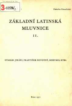 Základní latinská mluvnice