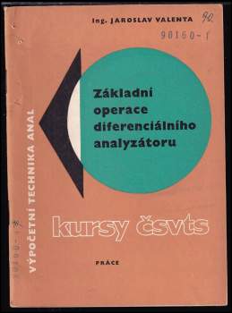 Základní operace diferenciálního analyzátoru