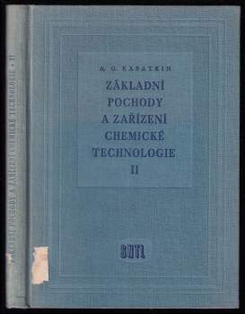 Základní pochody a zařízení chemické technologie