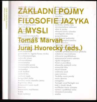 Základní pojmy filosofie jazyka a mysli